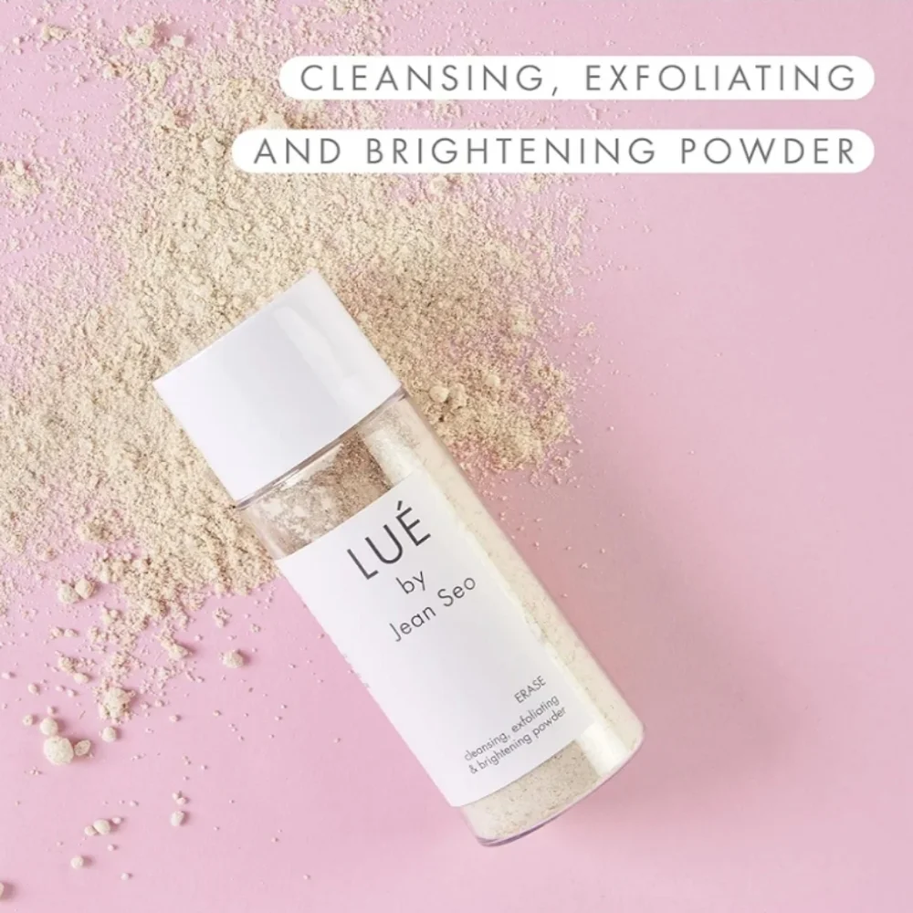 LUE by Jean Seo ERASE Cleansing Exfoliating Brightening Powder 2 oz NIB